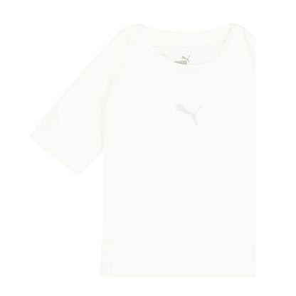 Puma White - Side - Puma Childrens-Kids Liga Base Layer Top