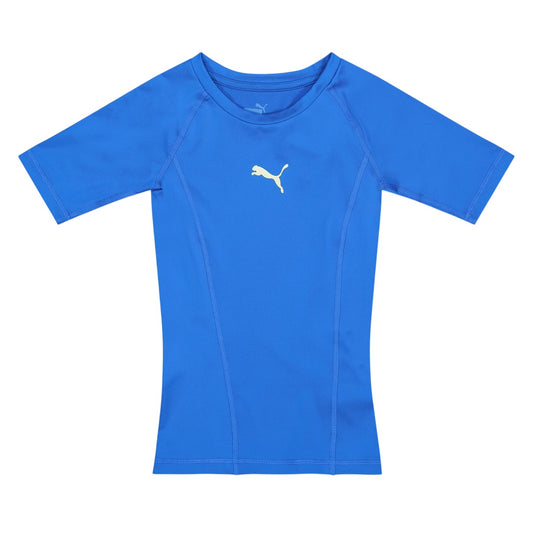 Blue - Front - Puma Childrens-Kids Liga Base Layer Top