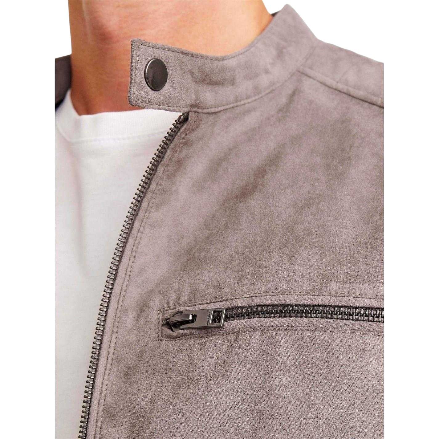 Falcon - Lifestyle - Jack And Jones Mens Faux Leather Biker Jacket