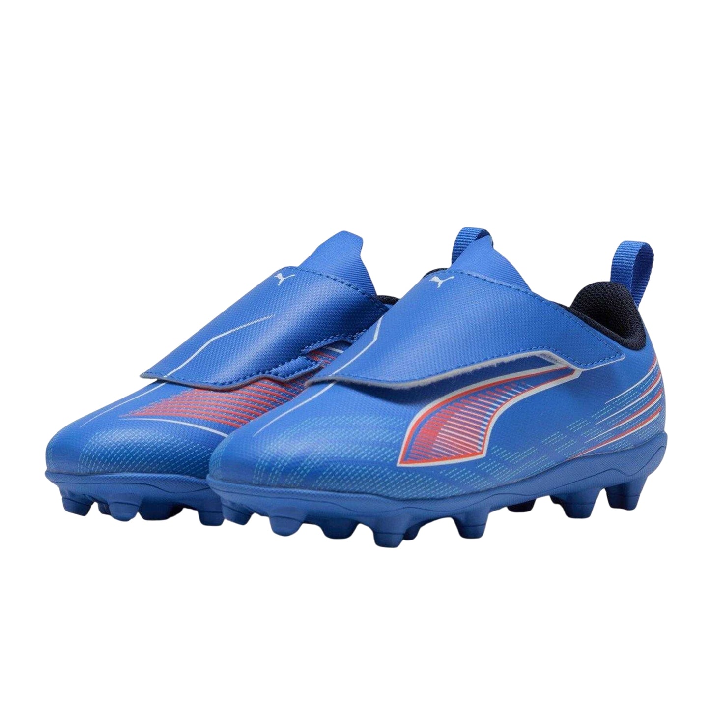 Blue-White - Lifestyle - Puma Childrens-Kids Ultra 6 Play Firm Ground Football Boots