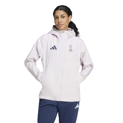 Almost Pink - Side - Adidas Womens-Ladies Poland Lightweight Outdoor Anorak