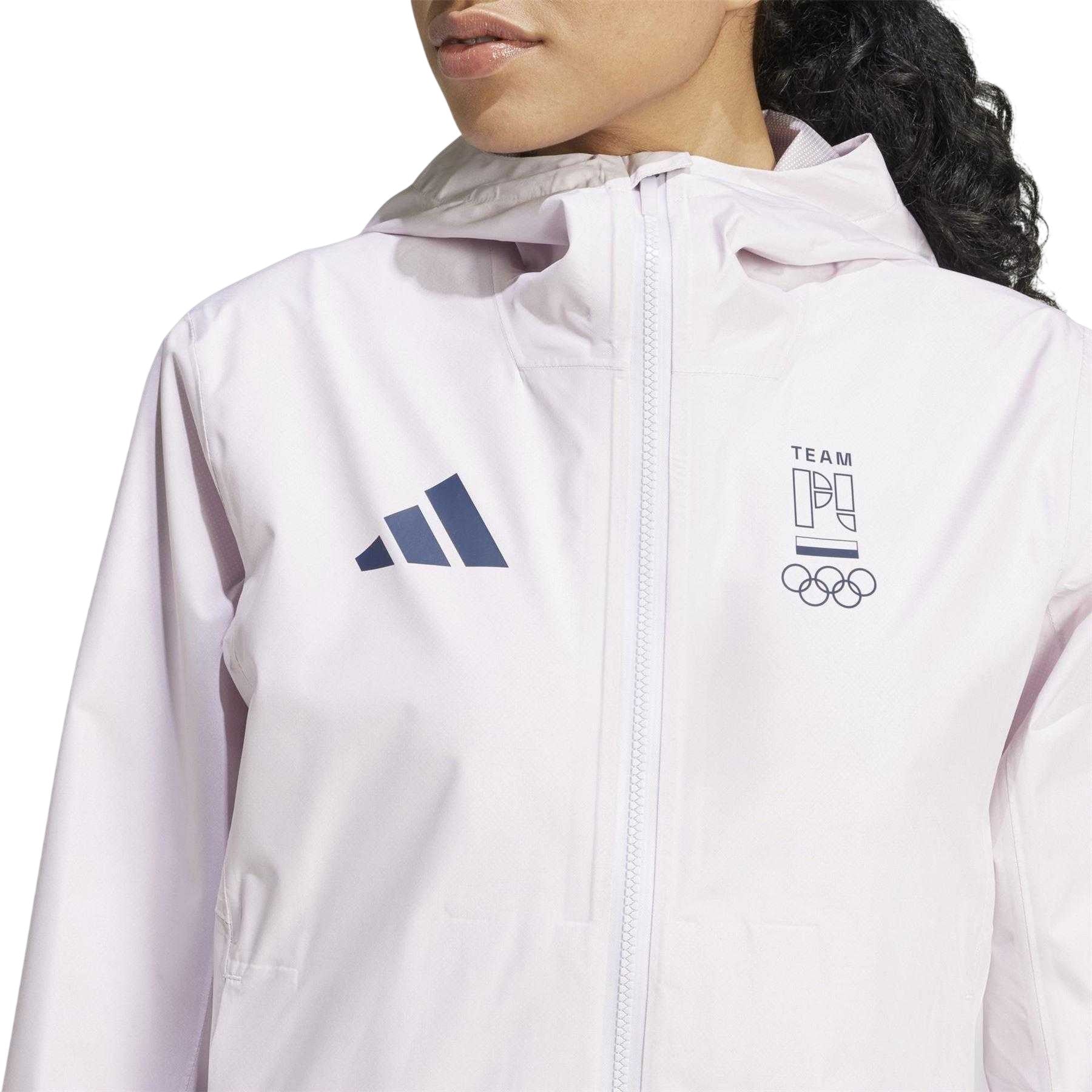 Almost Pink - Lifestyle - Adidas Womens-Ladies Poland Lightweight Outdoor Anorak