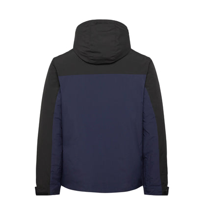 Navy Blazer - Back - Jack And Jones Mens Transitional Puffer Jacket