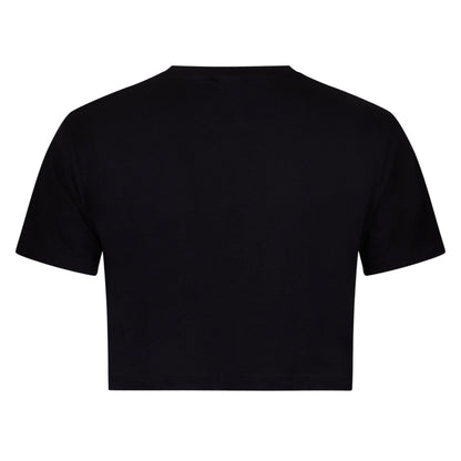 Caviar - Back - Diesel Womens-Ladies Script Cropped T-Shirt