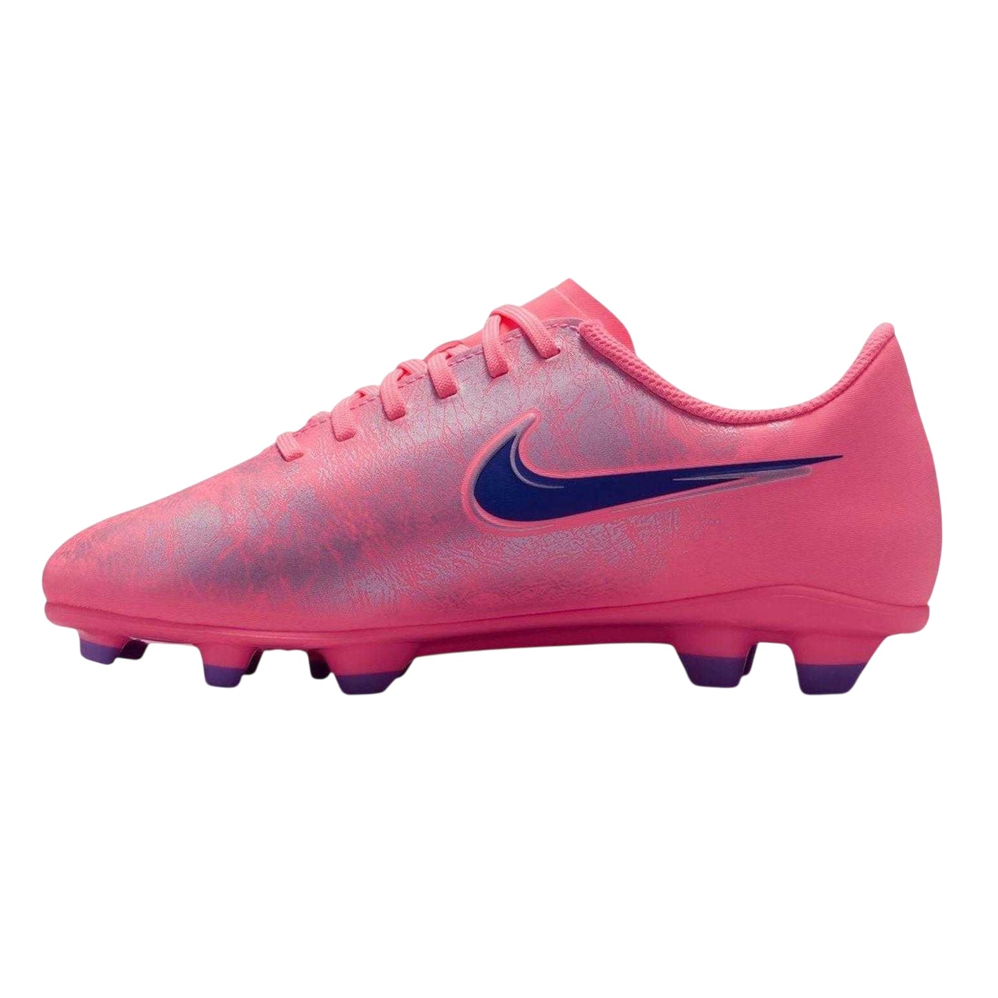 Pink-Black - Side - Nike Childrens-Kids Mercurial Vapor 16 Club Firm Ground Football Boots