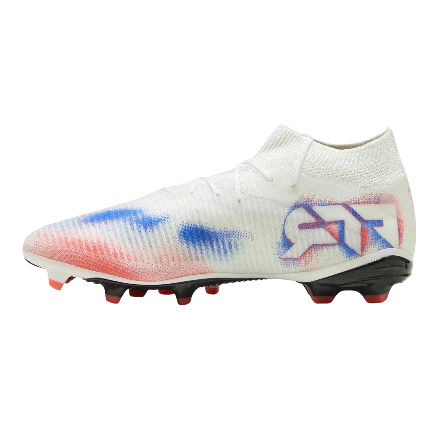 White-Black-Red - Back - Puma Mens Future 8 Pro Artificial Ground Football Boots