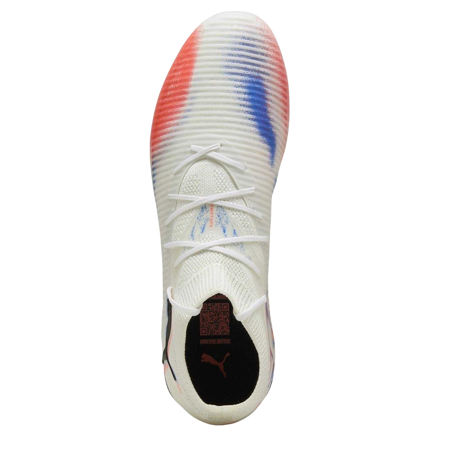White-Black-Red - Side - Puma Mens Future 8 Pro Artificial Ground Football Boots