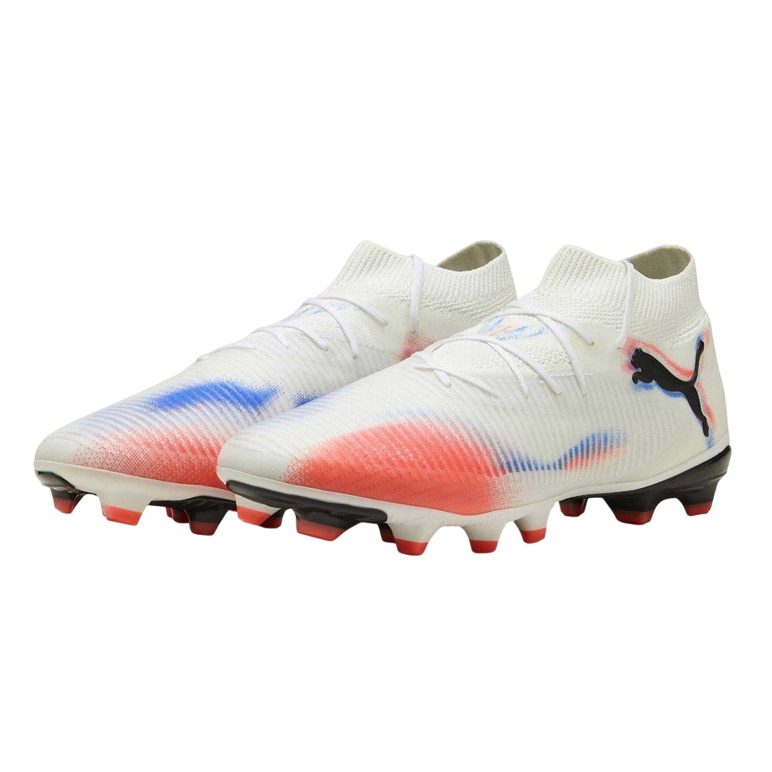 White-Black-Red - Lifestyle - Puma Mens Future 8 Pro Artificial Ground Football Boots