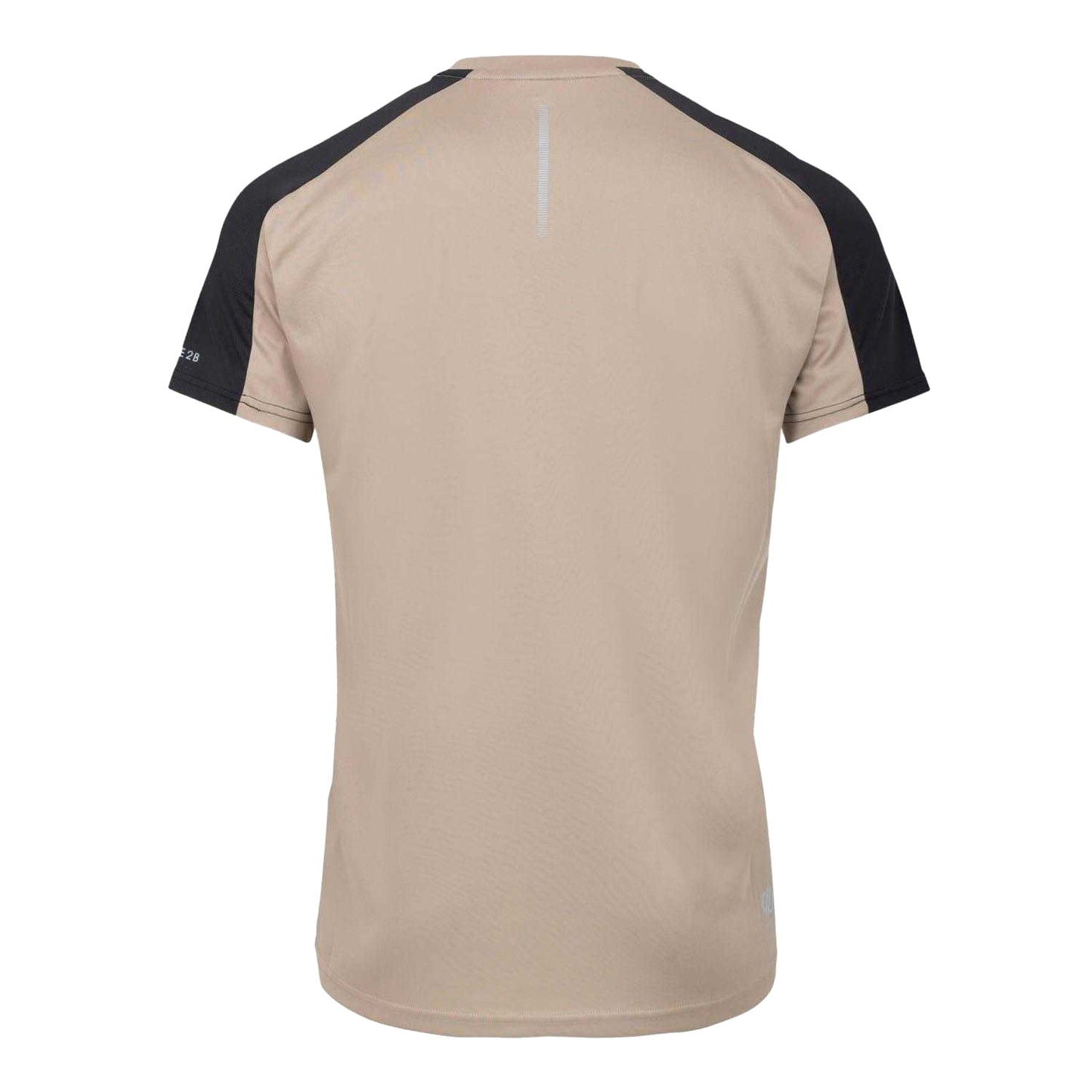 Cream-Black - Back - Dare 2B Mens Discernible II Running T-Shirt