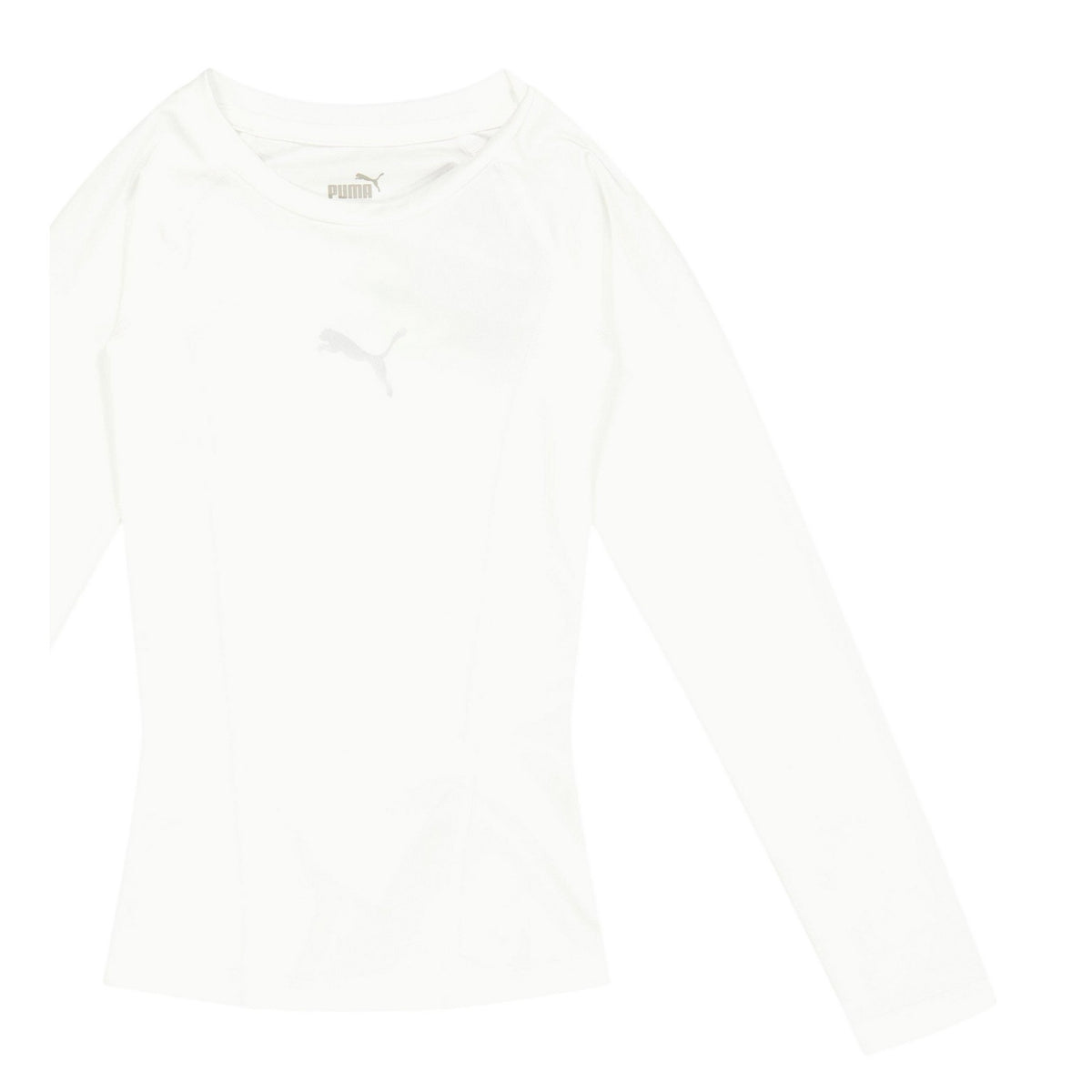 Puma White - Side - Puma Childrens-Kids Liga Base Layer Top