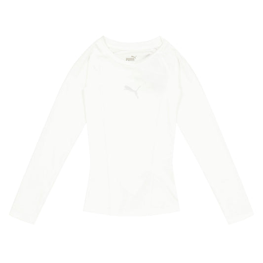 Puma White - Front - Puma Childrens-Kids Liga Base Layer Top