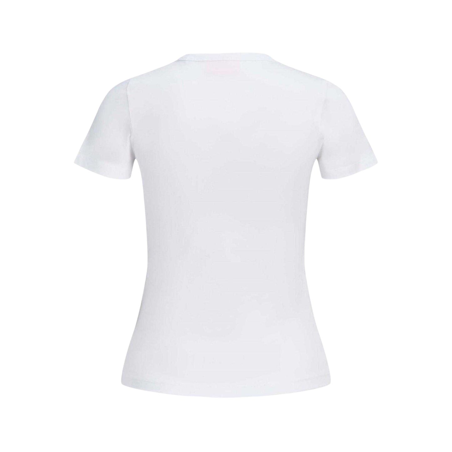 Bright White - Back - JJXX Womens-Ladies Catch Footballs Not Feelings Cotton Blend T-Shirt