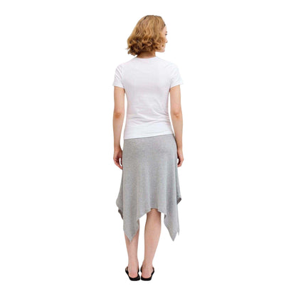 Bright White - Side - JJXX Womens-Ladies Catch Footballs Not Feelings Cotton Blend T-Shirt