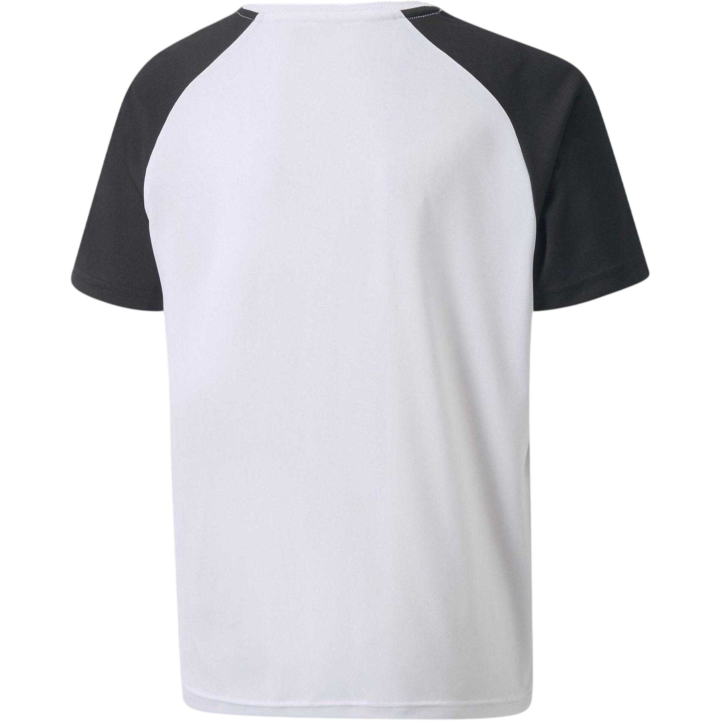 White-Black - Back - Puma Childrens-Kids TeamPACER Lightweight T-Shirt