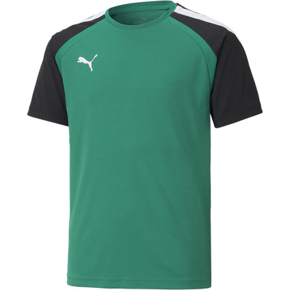 Green-Black-White - Front - Puma Childrens-Kids TeamPACER Lightweight T-Shirt