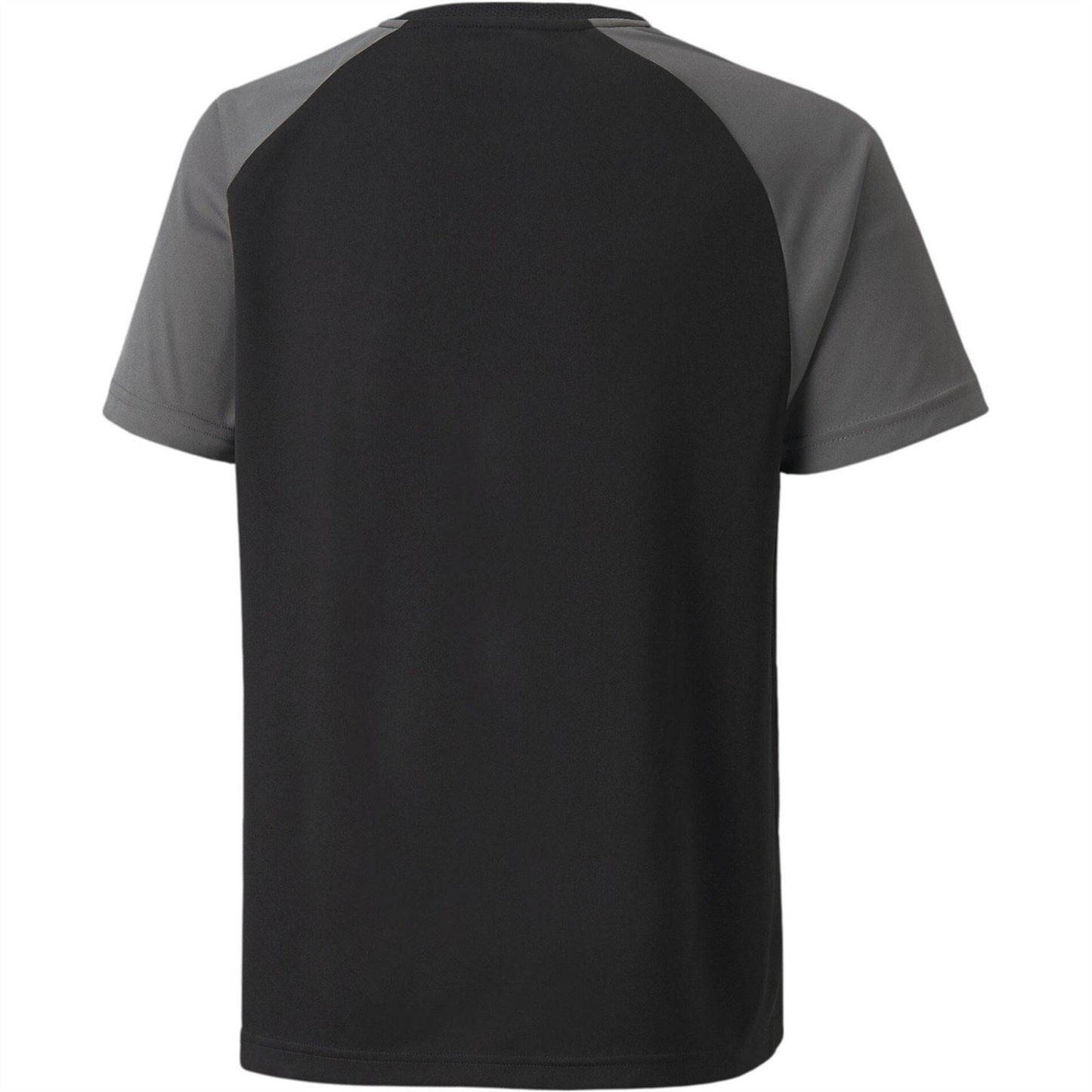 Black-Smoked Pearl-White - Back - Puma Childrens-Kids TeamPACER Lightweight T-Shirt