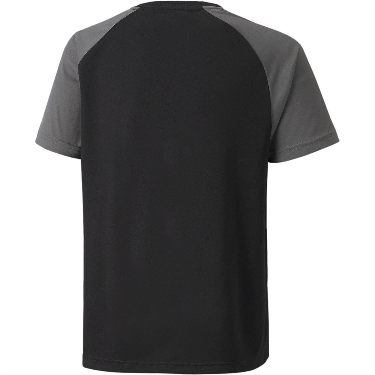 Black-Smoked Pearl-White - Back - Puma Childrens-Kids TeamPACER Lightweight T-Shirt