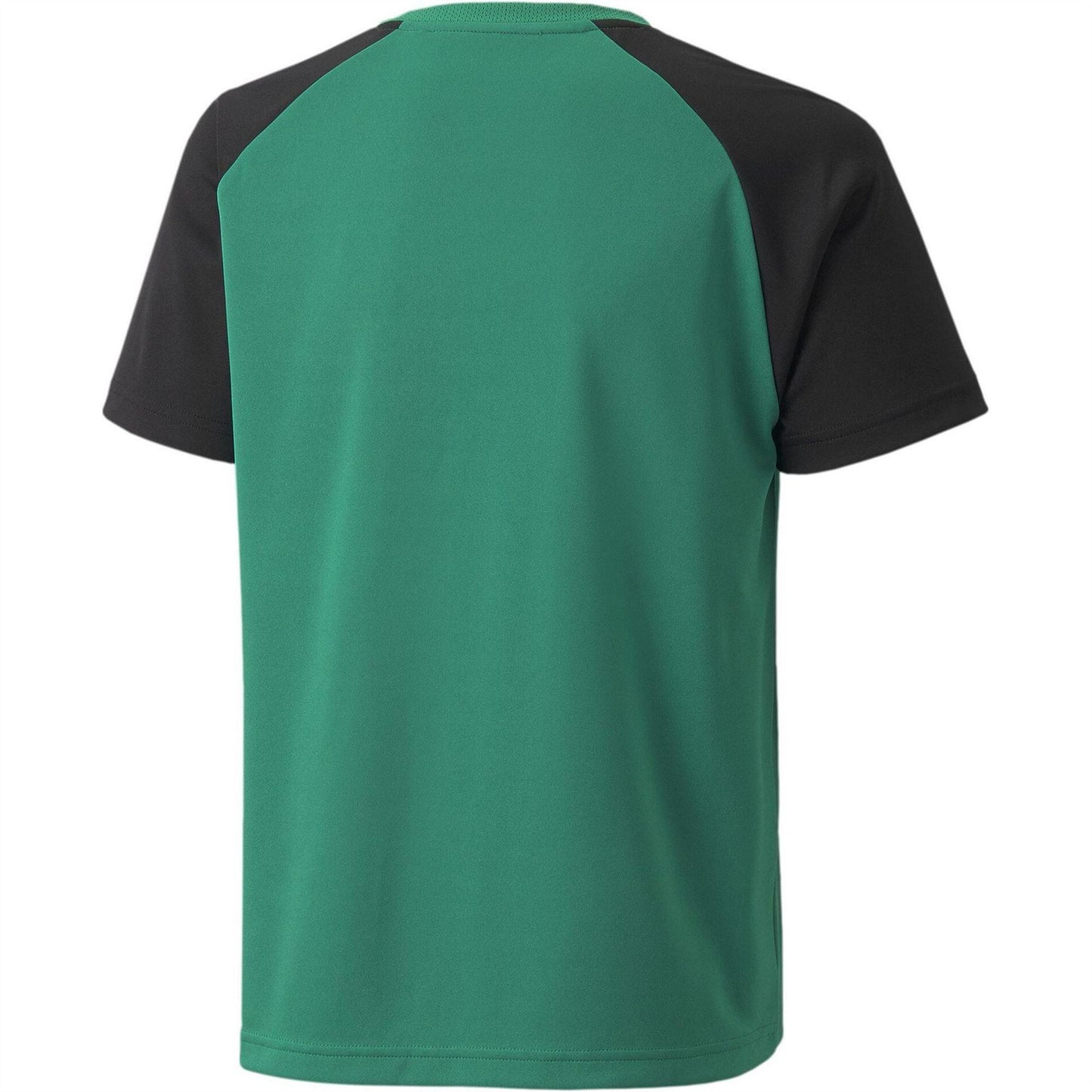 Green-Black-White - Back - Puma Childrens-Kids TeamPACER Lightweight T-Shirt