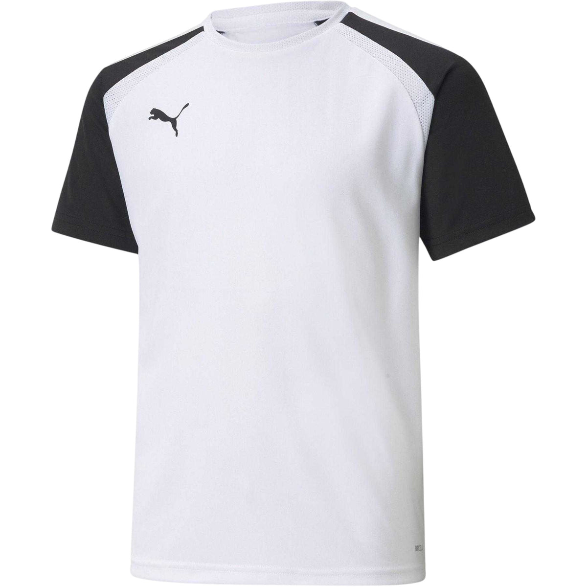 White-Black - Front - Puma Childrens-Kids TeamPACER Lightweight T-Shirt