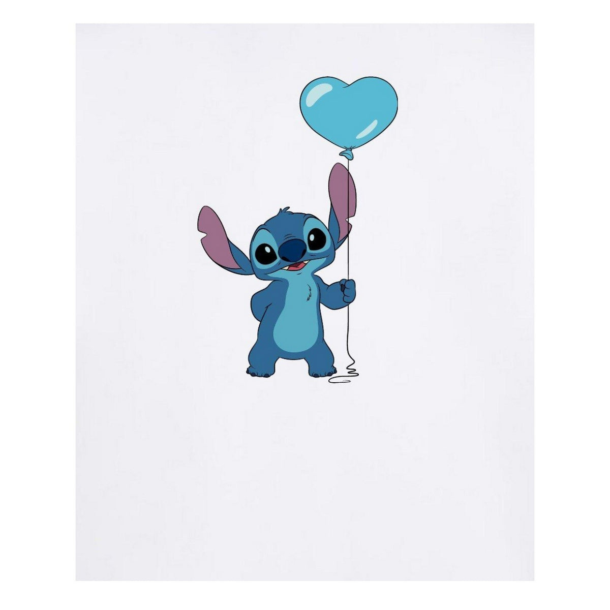 White - Side - Lilo & Stitch Childrens-Kids Balloon T-Shirt