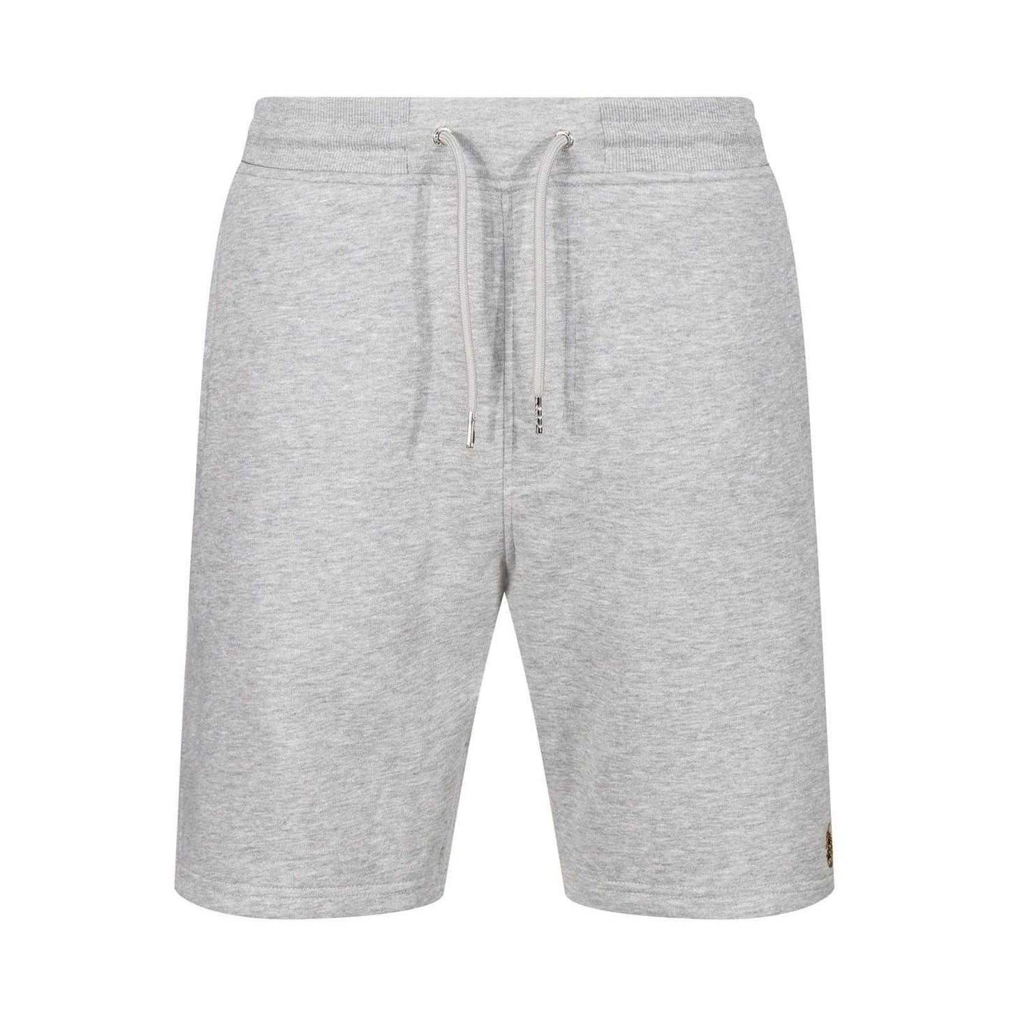Grey - Front - Luke 1977 Mens Amsterdam 2 Plus Sweat Shorts