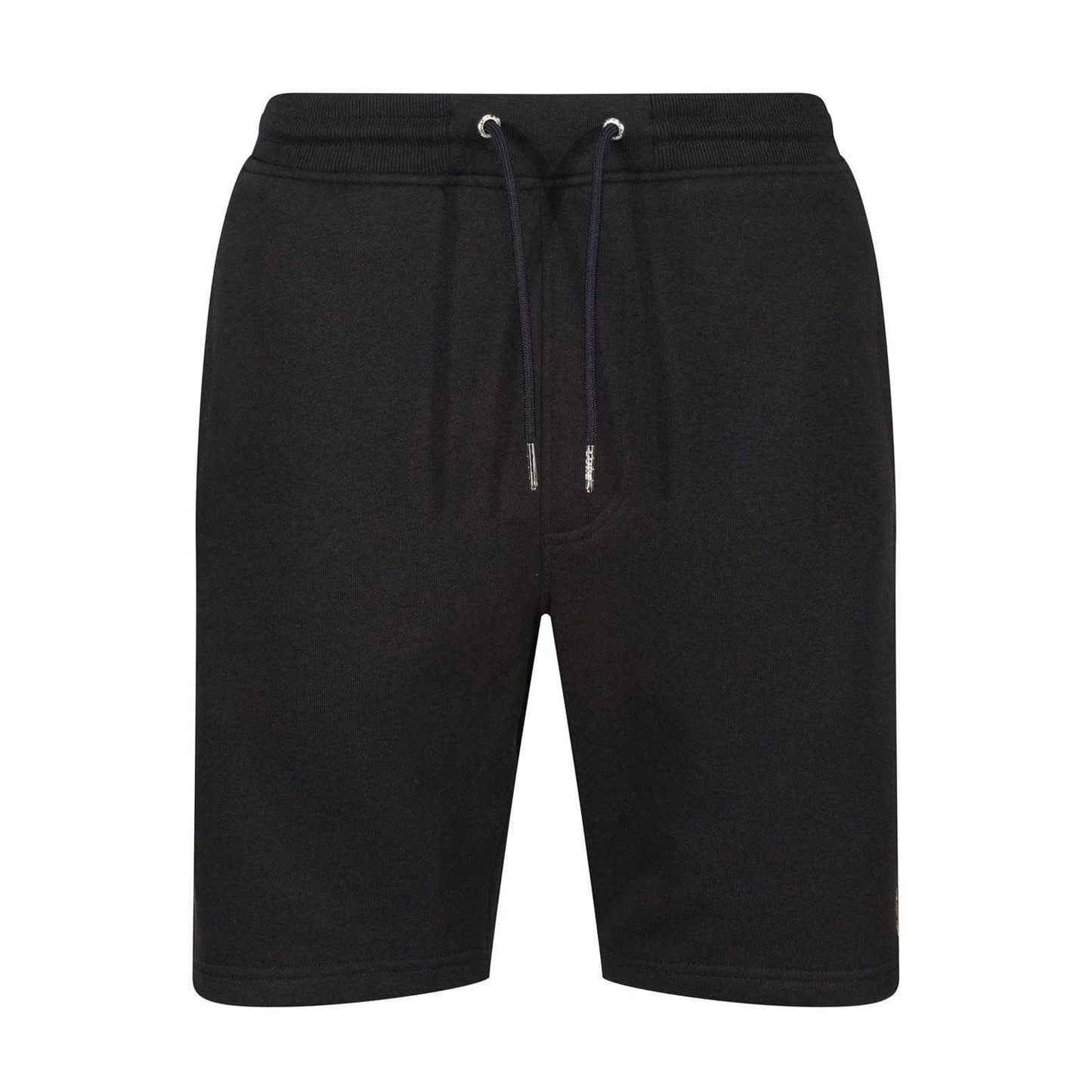 Black - Front - Luke 1977 Mens Amsterdam 2 Plus Sweat Shorts