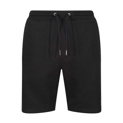 Black - Front - Luke 1977 Mens Amsterdam 2 Plus Sweat Shorts