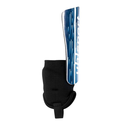 Navy - Back - UHL Sport Pro Lite Football Shin Guards