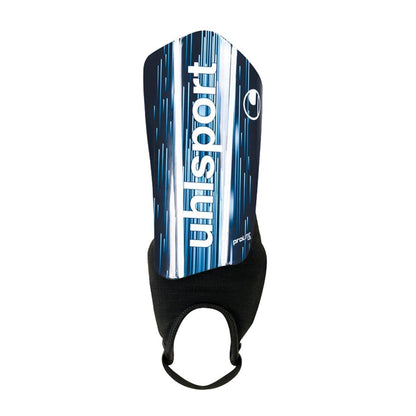 Navy - Front - UHL Sport Pro Lite Football Shin Guards