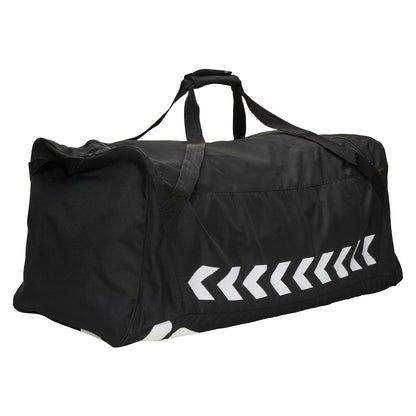 Black - Back - Hummel Core Team Duffle Bag