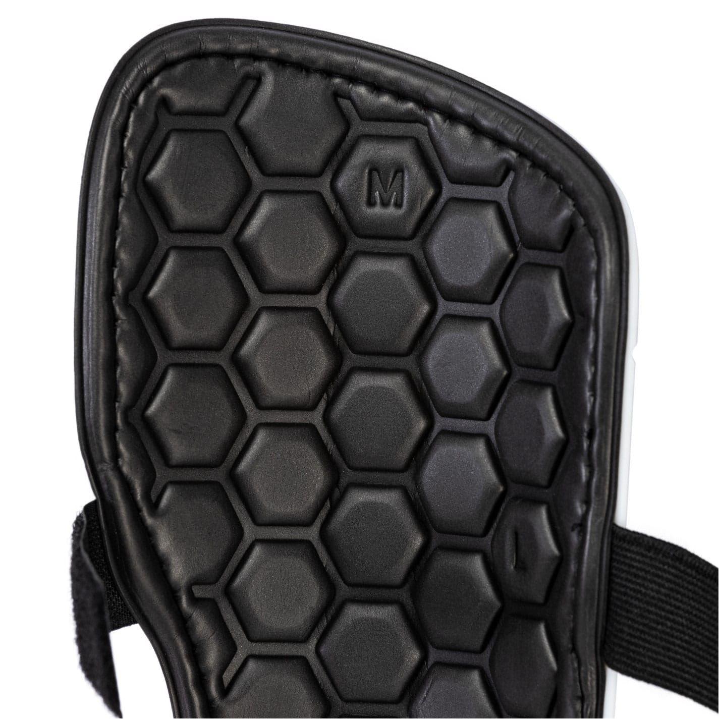 White-Black - Back - Sondico Mens Flair Shin Guards