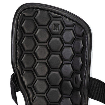 White-Black - Back - Sondico Mens Flair Shin Guards
