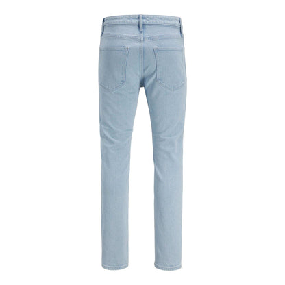 Blue Denim - Back - Jack And Jones Mens 795 Denim Skinny Jeans