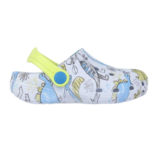 Green - Front - SoulCal Childrens-Kids Dinosaur Clogs