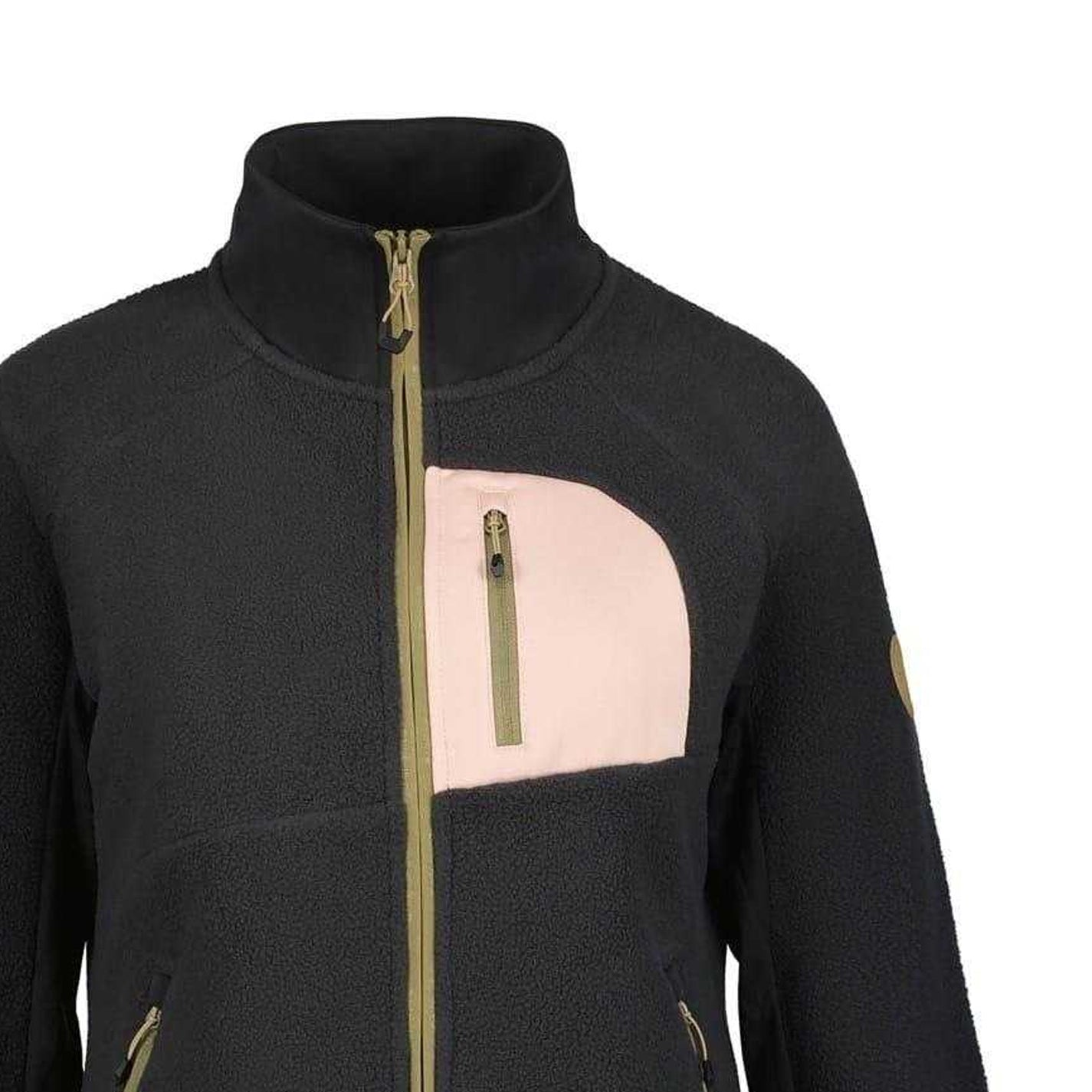 Anthracite - Side - Icepeak Womens-Ladies Fleece Jacket
