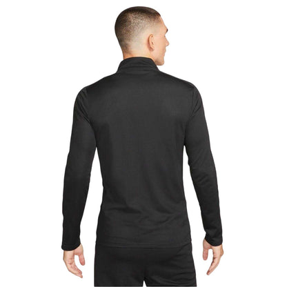 Black-White - Back - Nike Mens Academy Dri-FIT Football Tracksuit