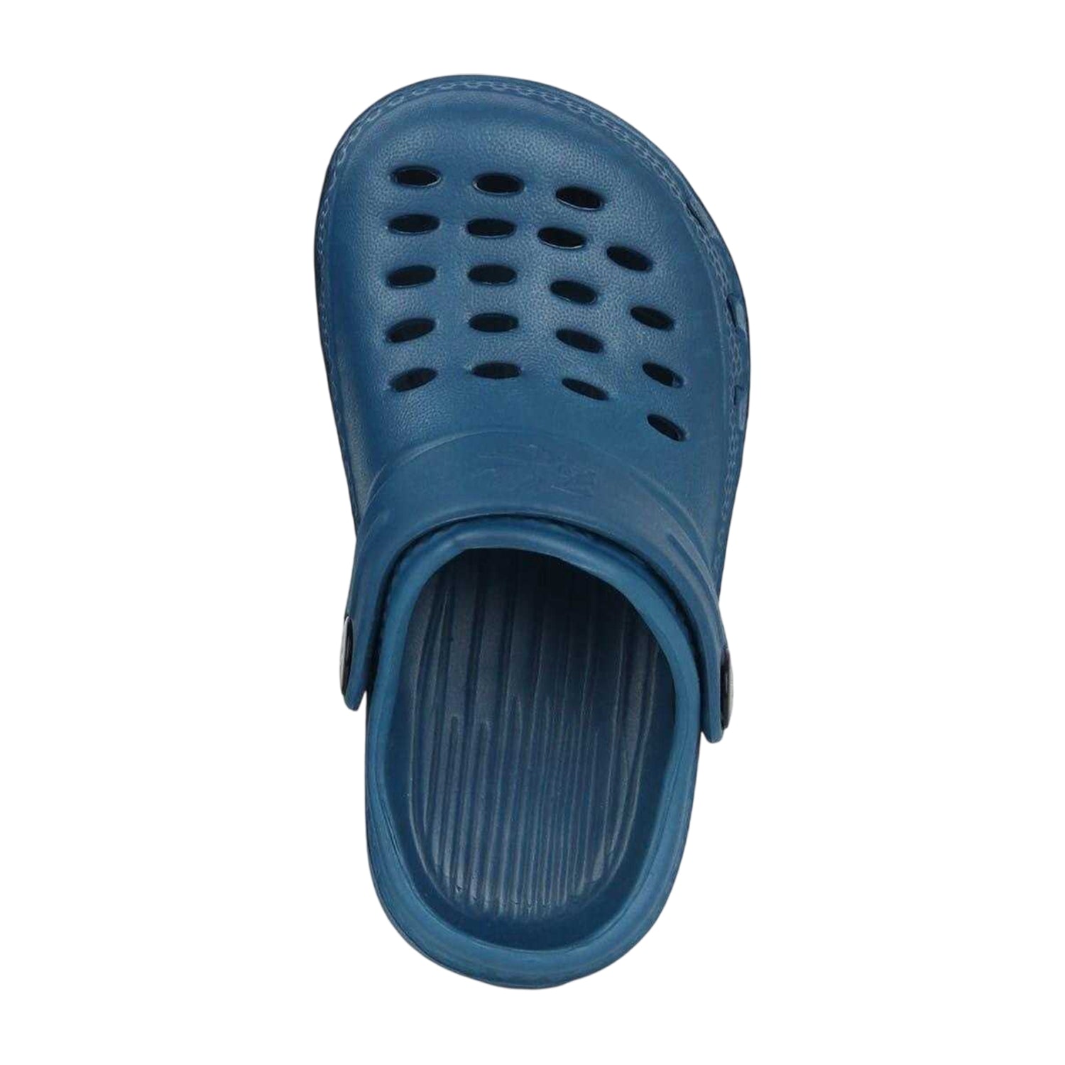 Blue - Side - Hot Tuna Childrens-Kids Logo Clogs