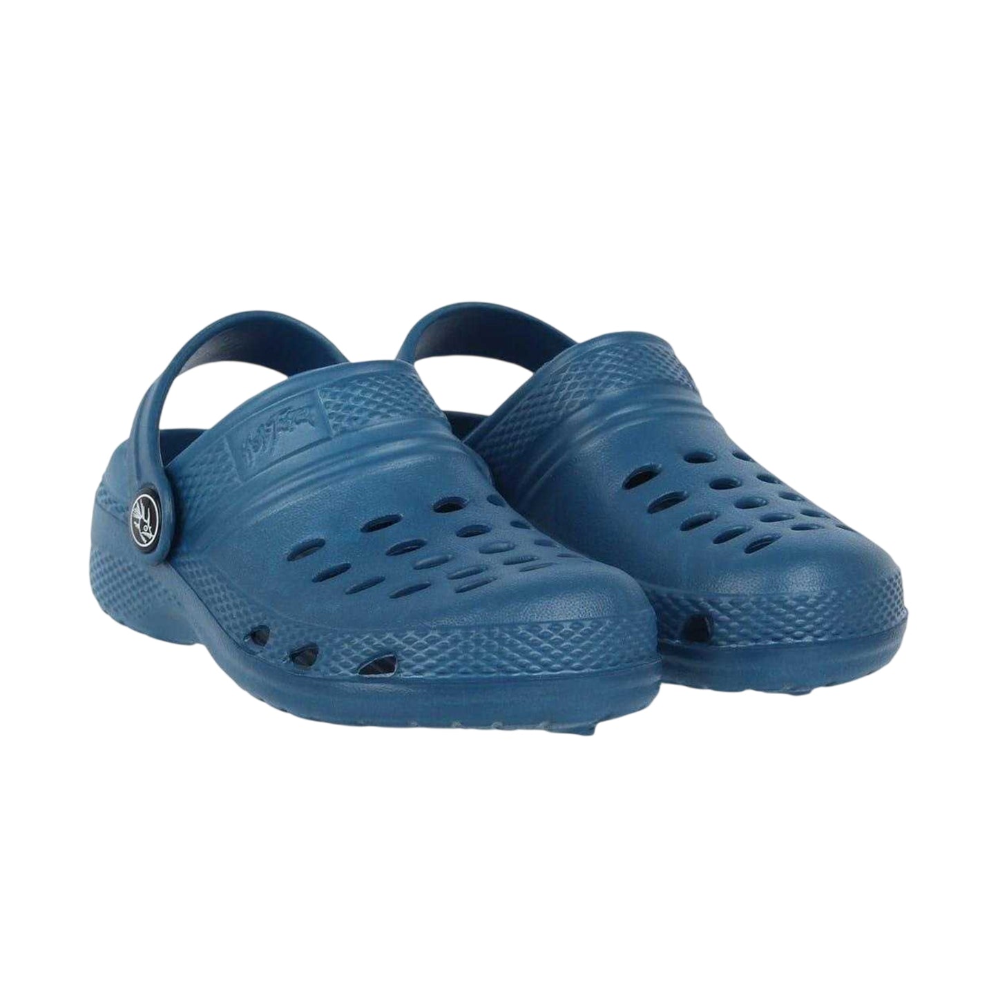 Blue - Pack Shot - Hot Tuna Childrens-Kids Logo Clogs