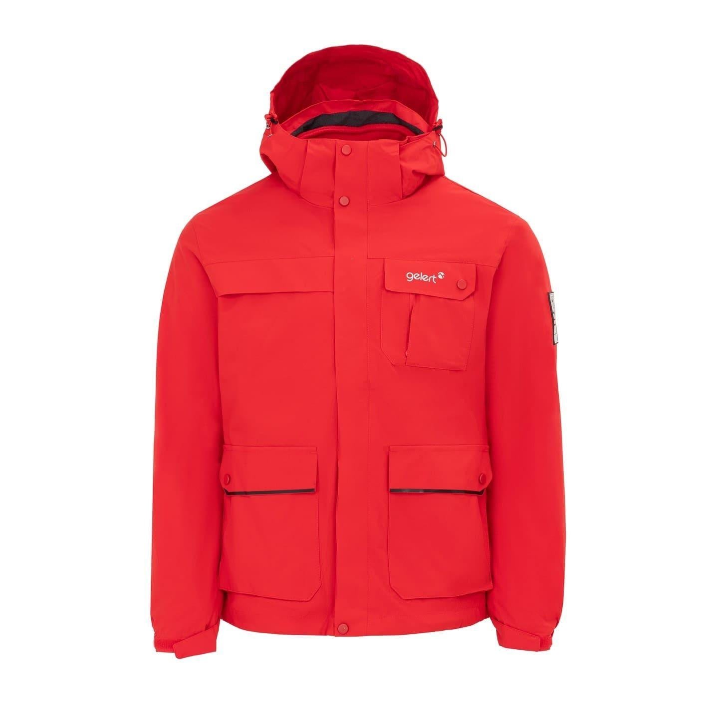 Red - Front - Gelert Mens 3 in 1 Jacket