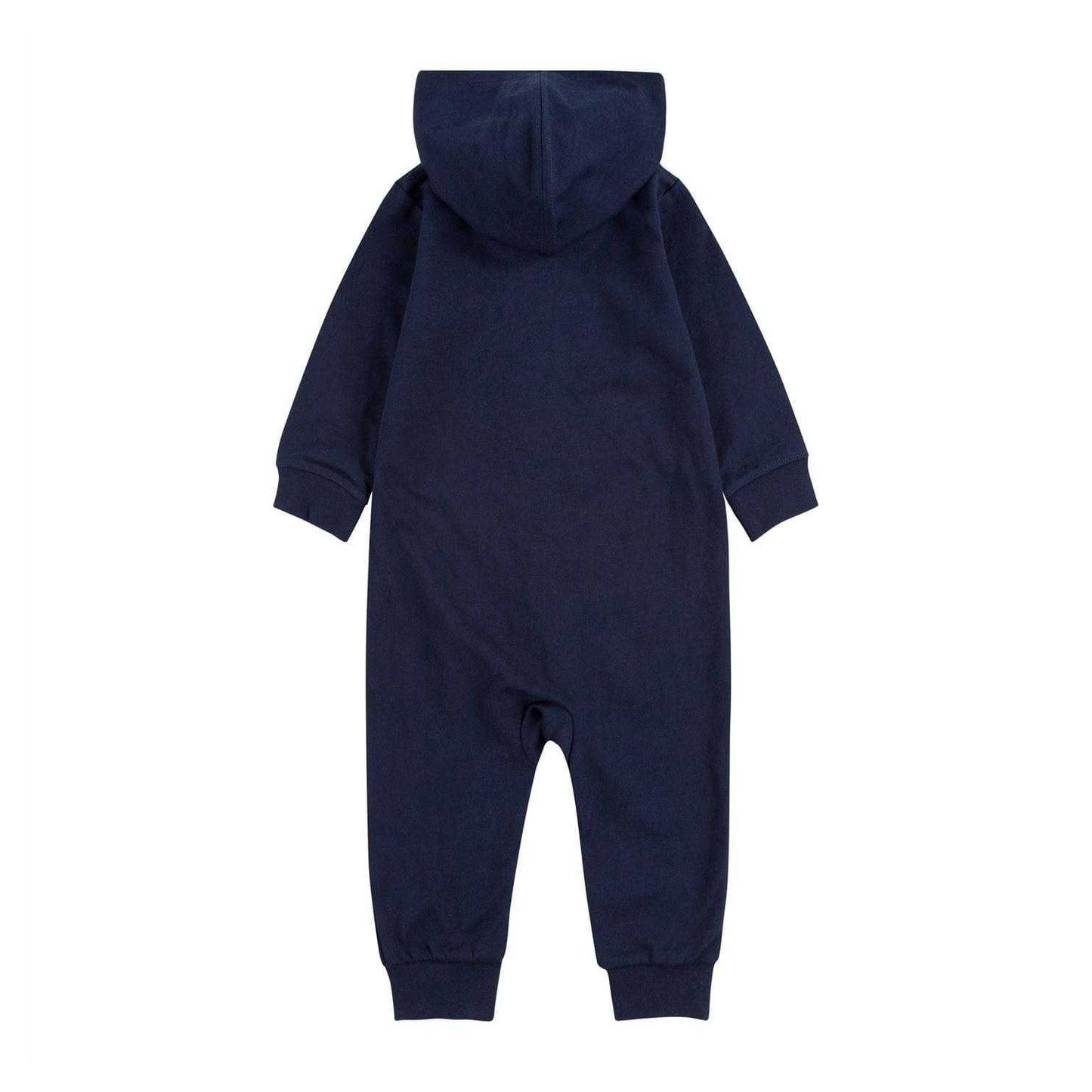 Navy - Back - Nike Baby Futura Hooded Overalls