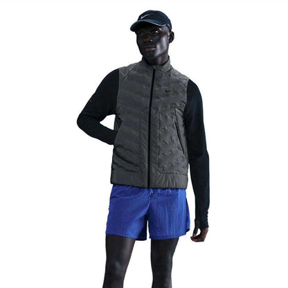 Reflective Silver - Front - Nike Mens Running Reflective Vest