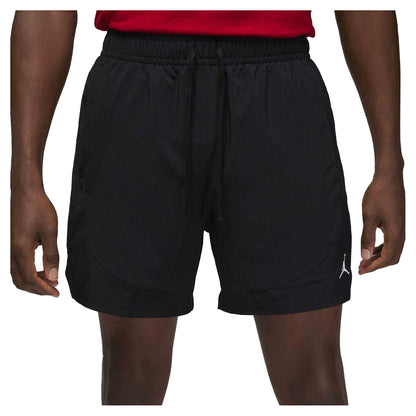 Black-White - Front - Nike Mens Air Jordan Woven Shorts