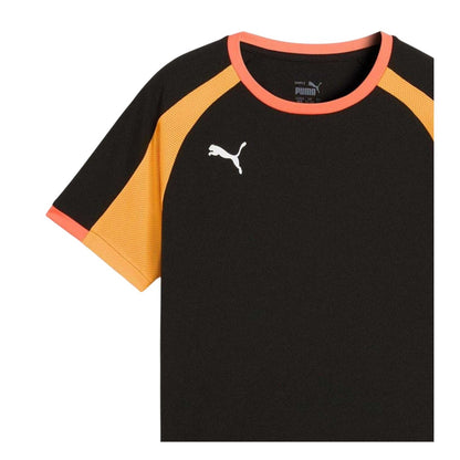 Black - Side - Puma Childrens-Kids Individual Liga T-Shirt