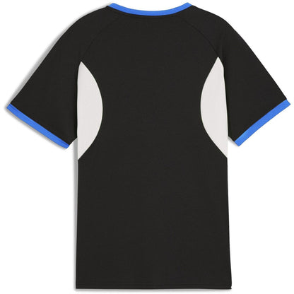 Black-White-Ultramarine Blue - Back - Puma Childrens-Kids Individual Liga T-Shirt