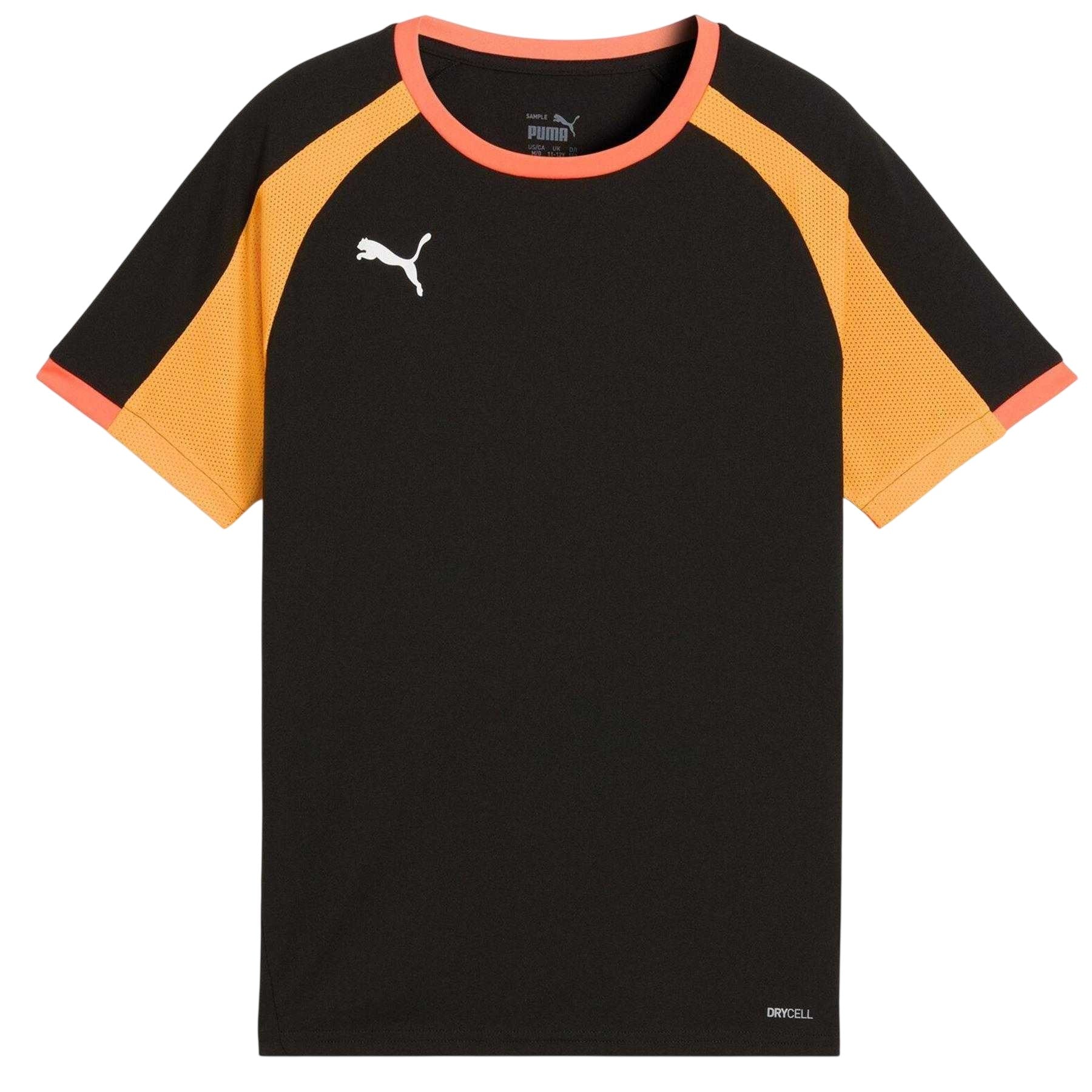 Black - Front - Puma Childrens-Kids Individual Liga T-Shirt