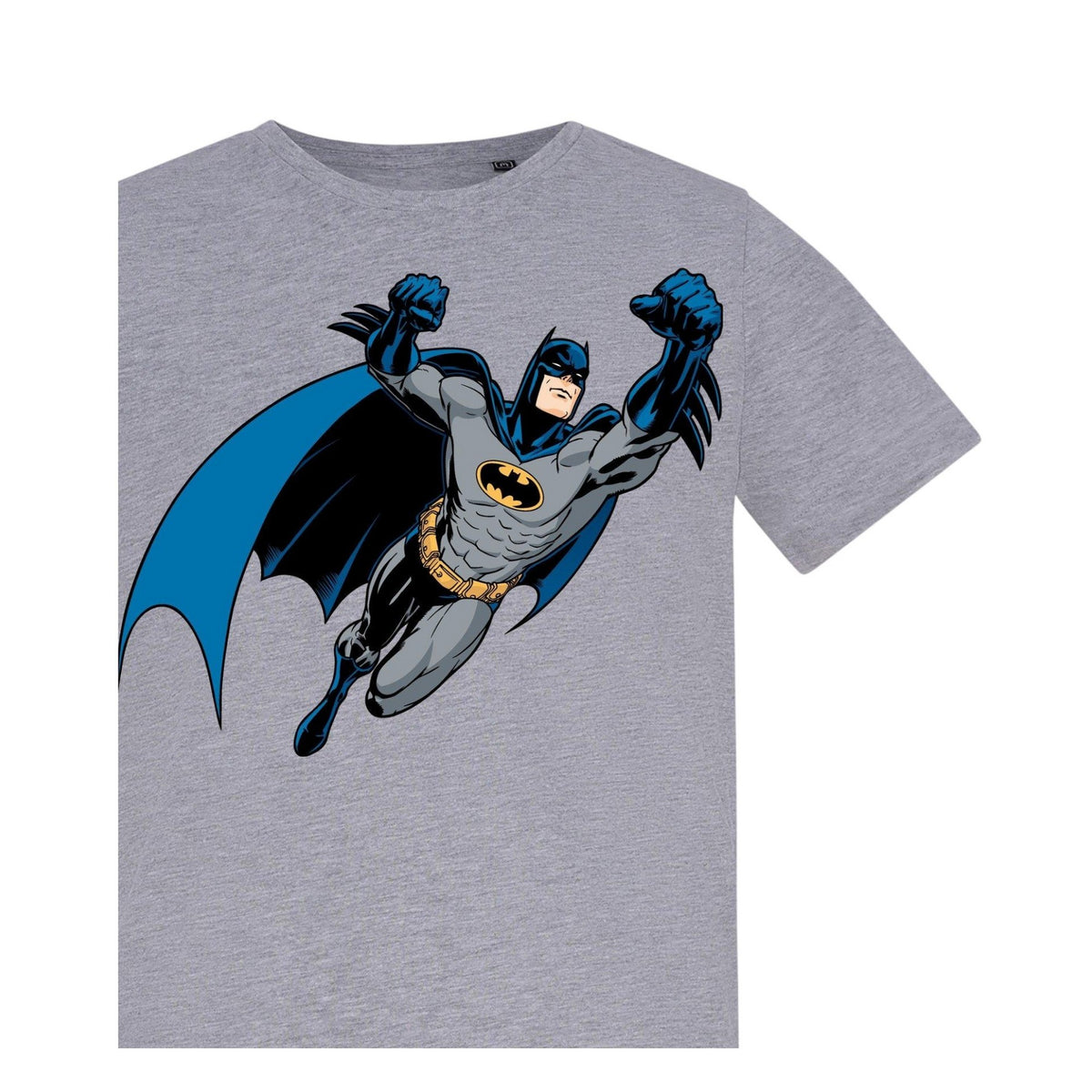 Grey - Back - Batman Childrens-Kids T-Shirt