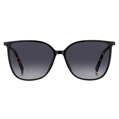Black - Back - Tommy Hilfiger Round Sunglasses