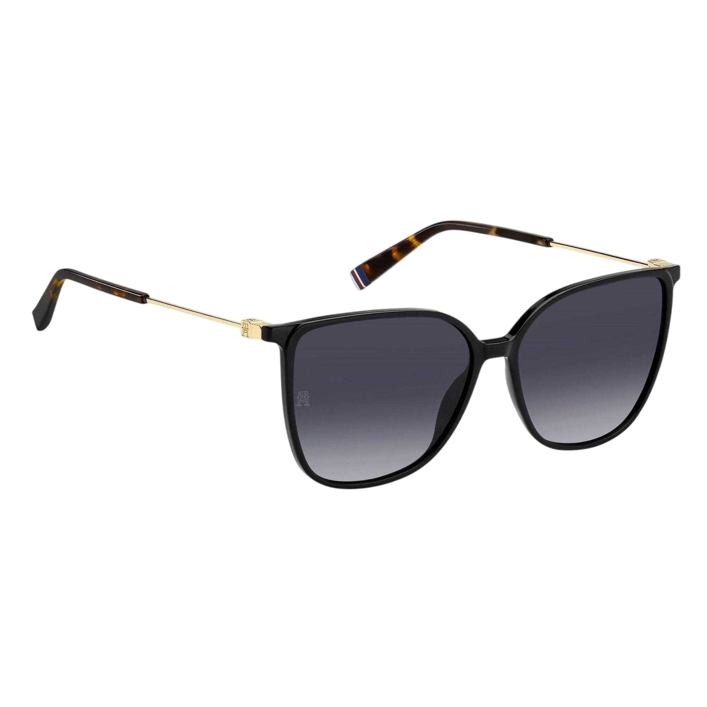 Black - Side - Tommy Hilfiger Round Sunglasses