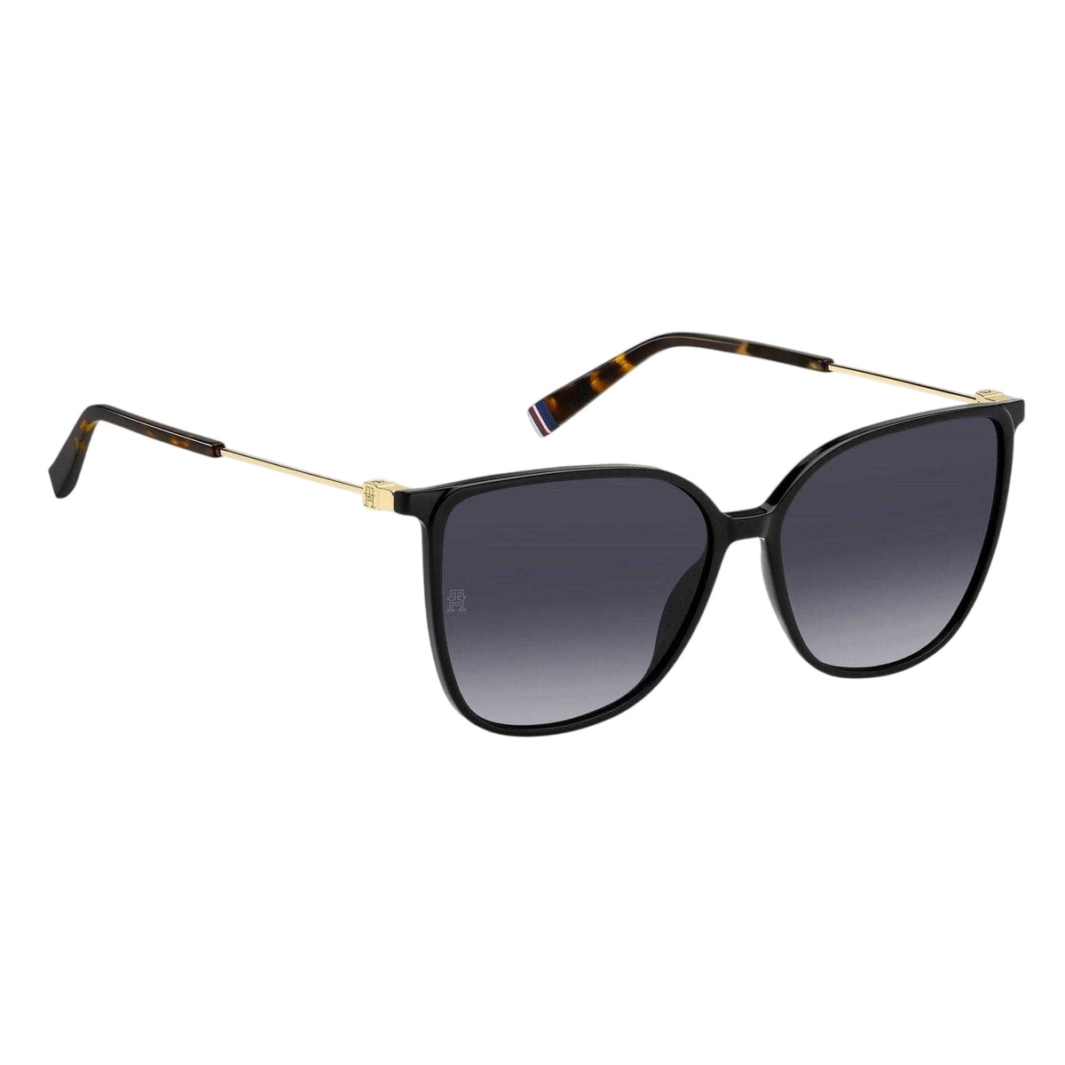Black - Side - Tommy Hilfiger Round Sunglasses