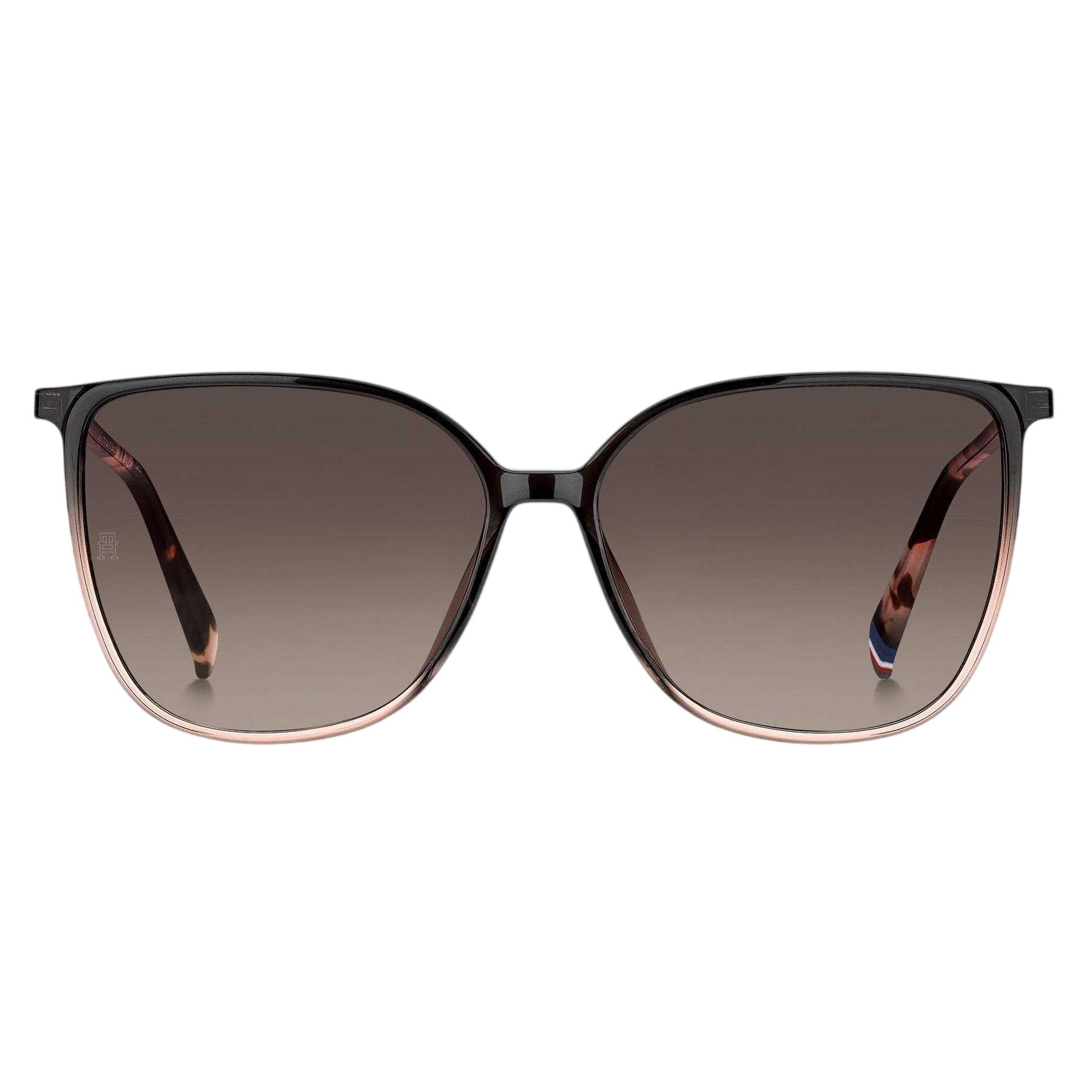 Grey-Pink - Back - Tommy Hilfiger Round Sunglasses